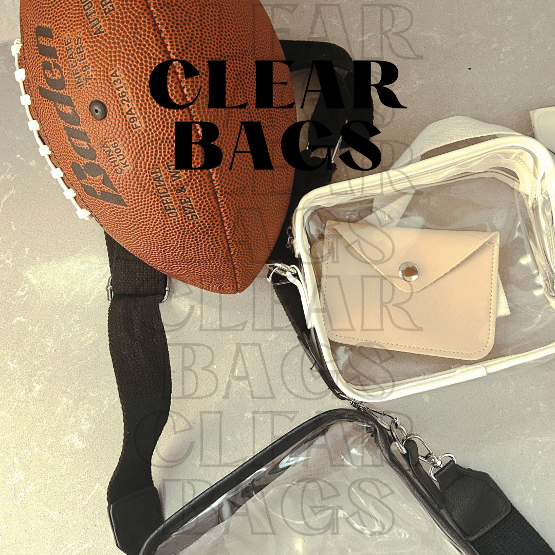 Clear Crossbody Purse Arkansas Razorbacks