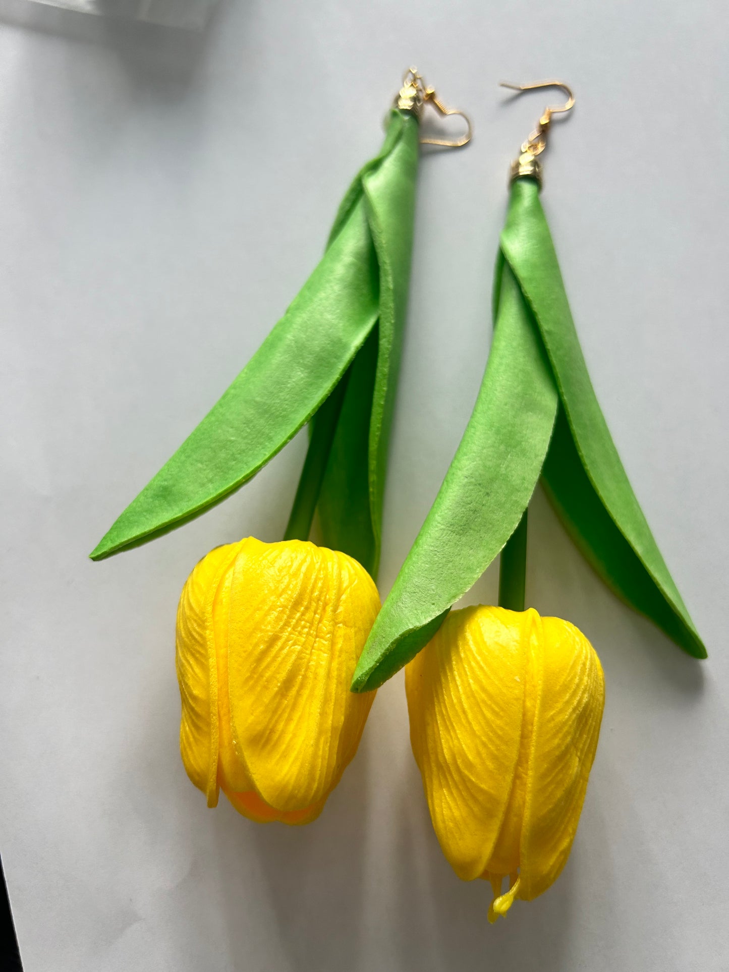 Tulip Flower Drop Earrings