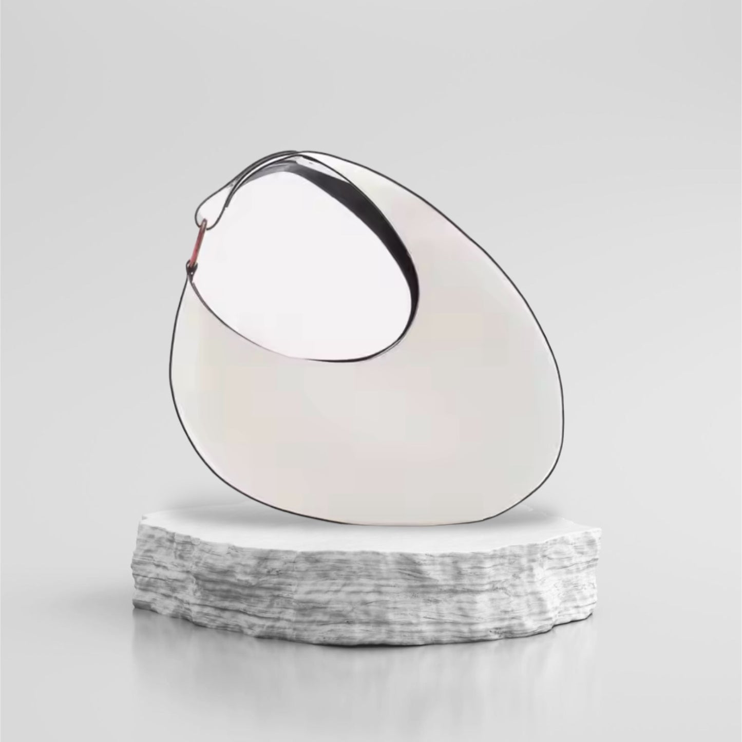 Moon Shoulder Bag - White