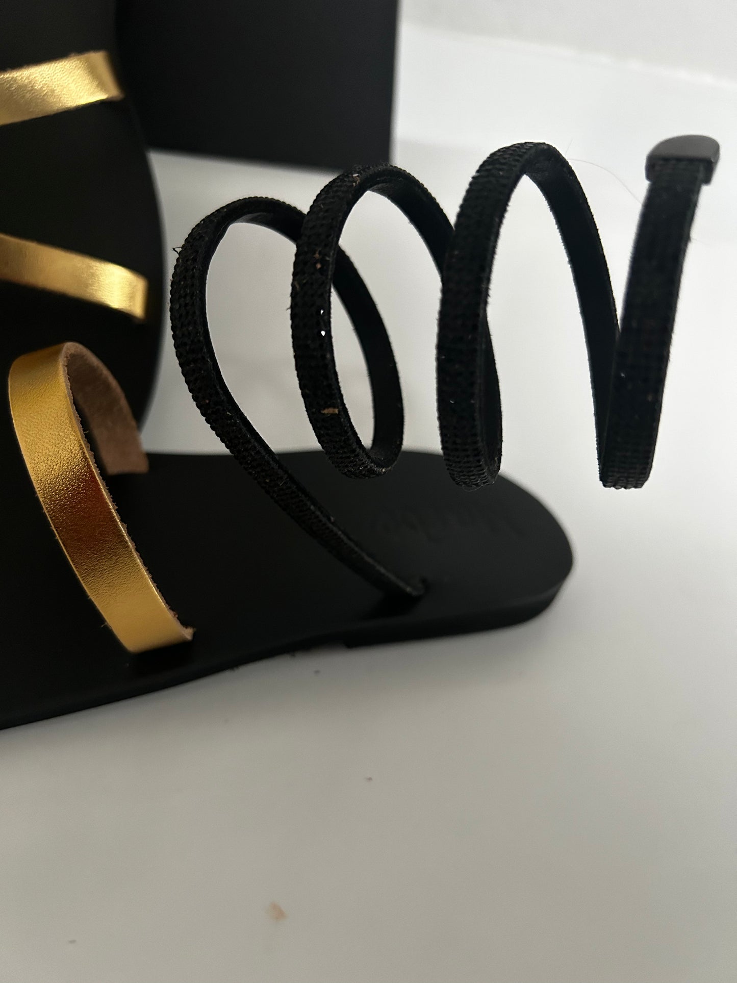 Unique Ankle Greek Sandals - LS 100 Percent You