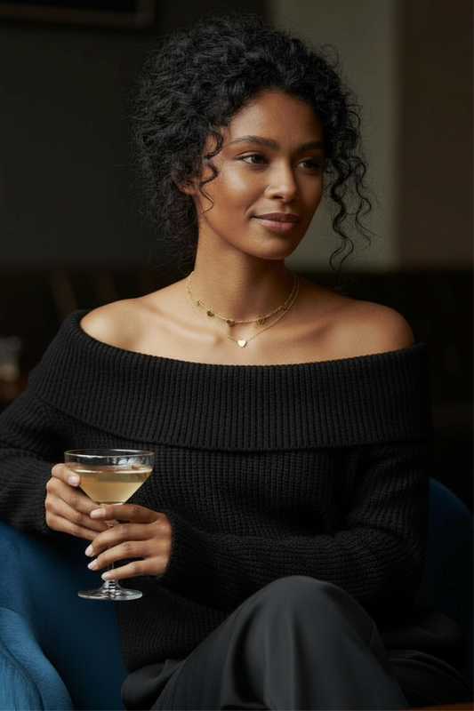 Agatha 18K Dainty Heart Choker