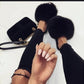 Mata Furry Band Slipper Sandal - LS 100 Percent You