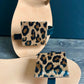 Leopard Unique Ankle Sandals - LS 100 Percent You